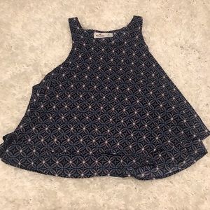 Hollister Pattern Blouse